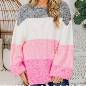 Color Block Sweater